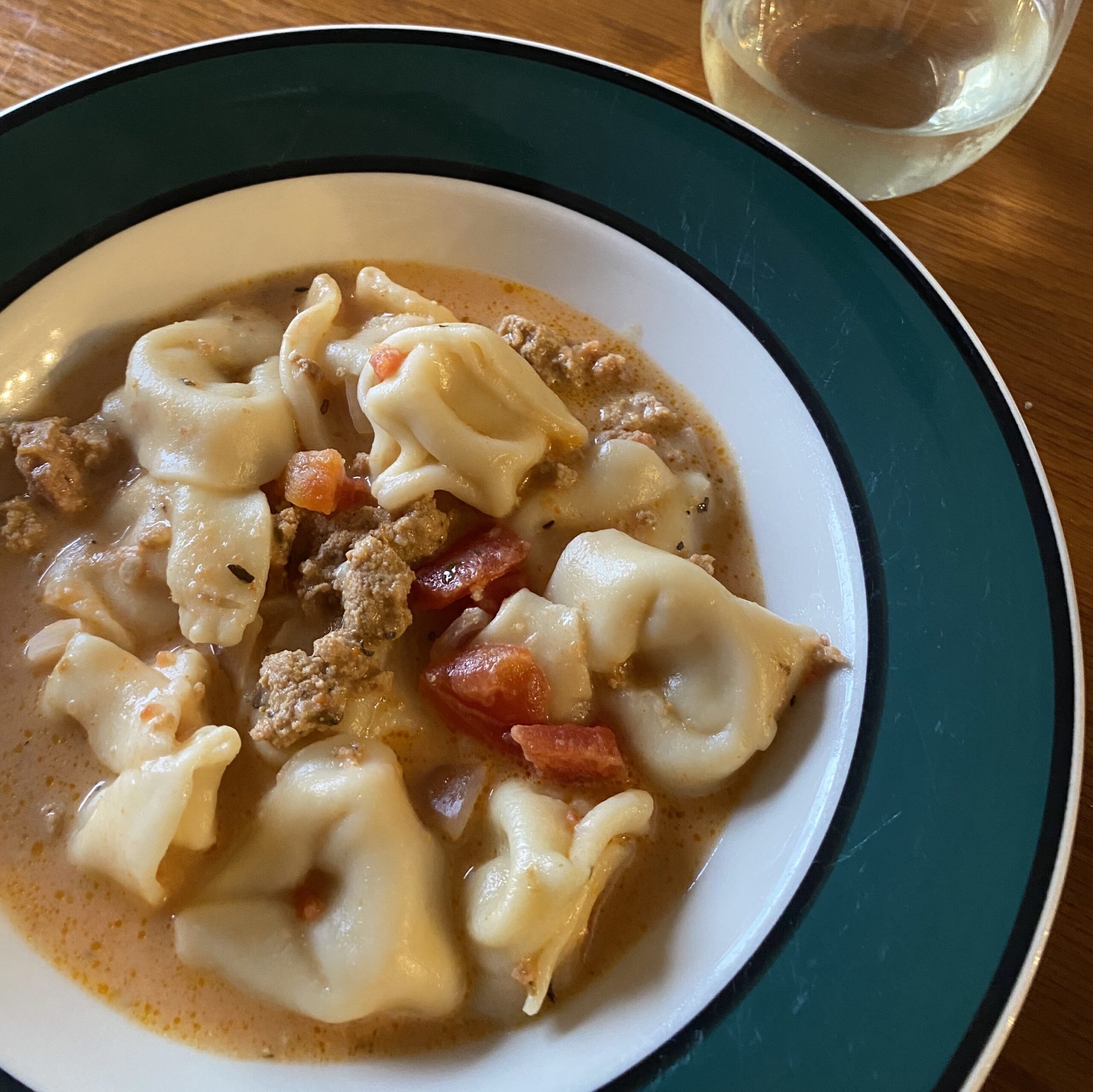 Tortelloni Soup Scaled