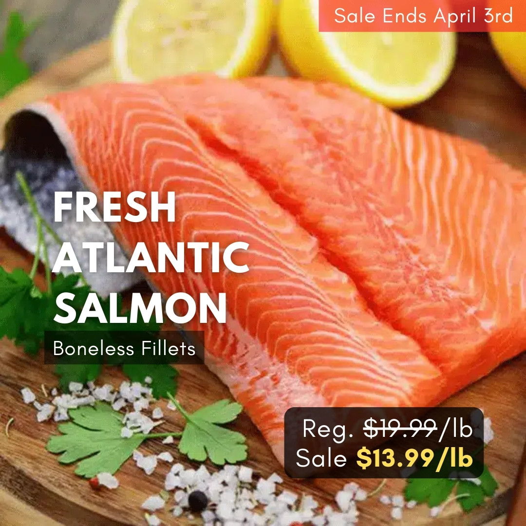 Fresh Atlantic Salmon 2 3