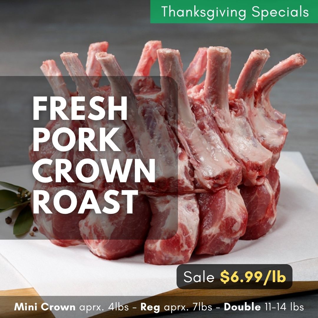 Fresh Pork Crown Roast 8 2